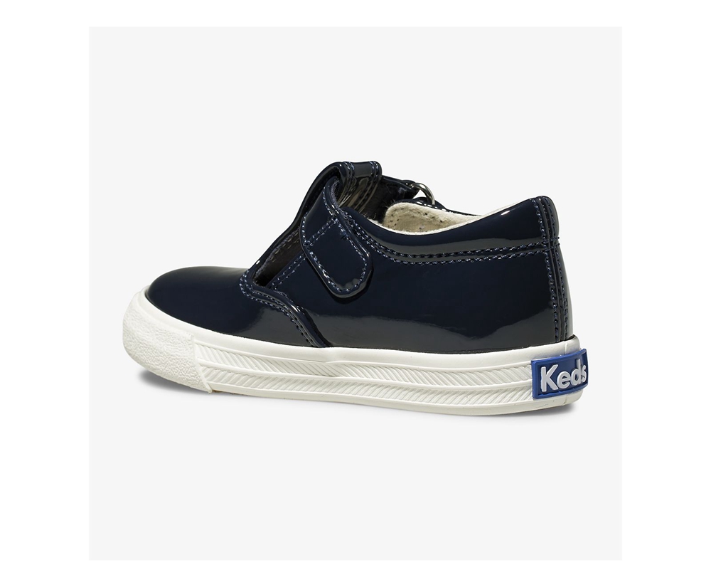 Keds Slip Ons Kinder Navy - Daphne Patent - RZG-608952